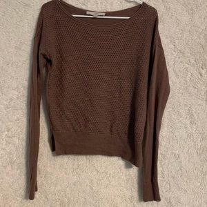 light purple sweater